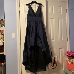 Aidan Mattox High Low Gown